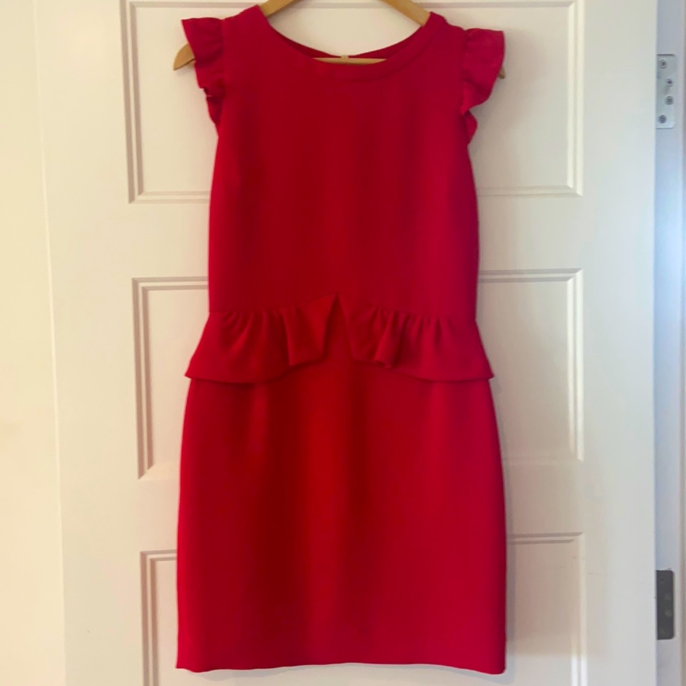 Sandro Resonance Peplum Dress